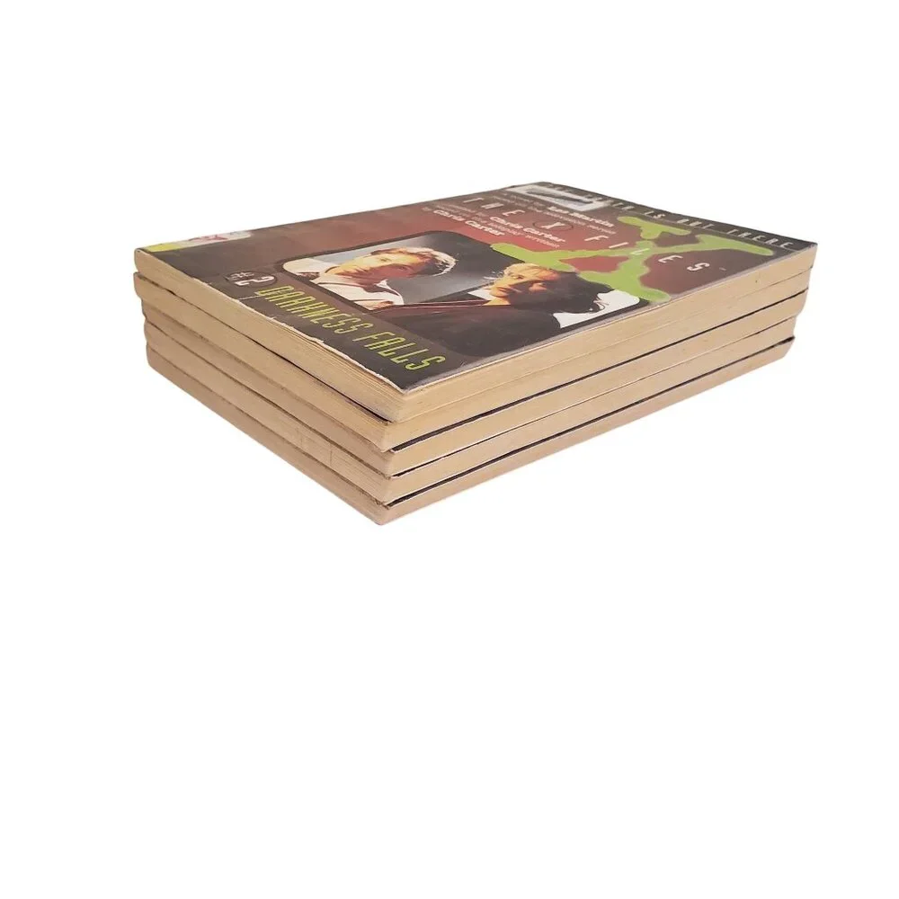 X Files Book Lot‎ Youth Young Adult Fiction 1990s 2 thru 6 Les Martin